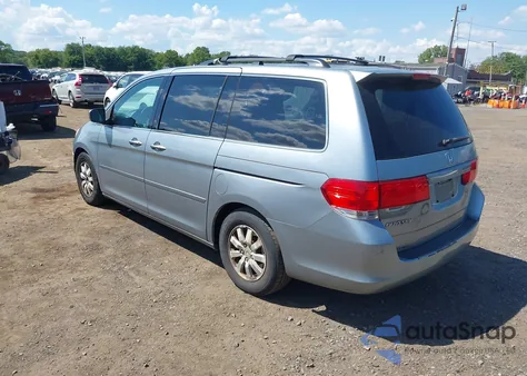 2010 Honda Odyssey Ex z USA, uszkodzony, nr VIN 5FNRL3H48AB038702